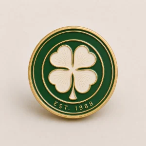 CB Supporter Pin – Classic Green 1888