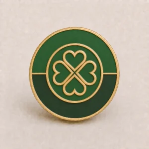CB Supporter Pin – Green Gold Heritage